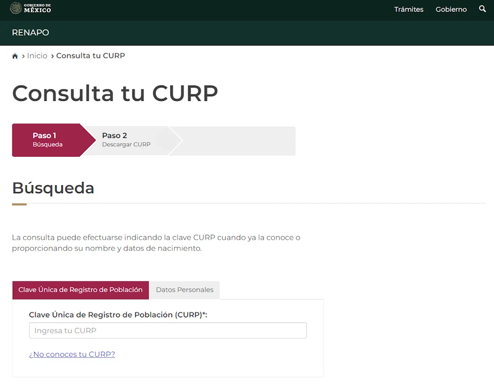 Descubre cómo descargar la CURP gratis